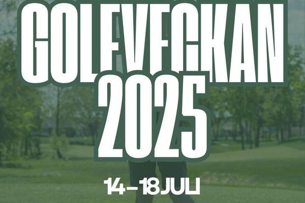 Golfveckan närmar sig: boka din plats nu!