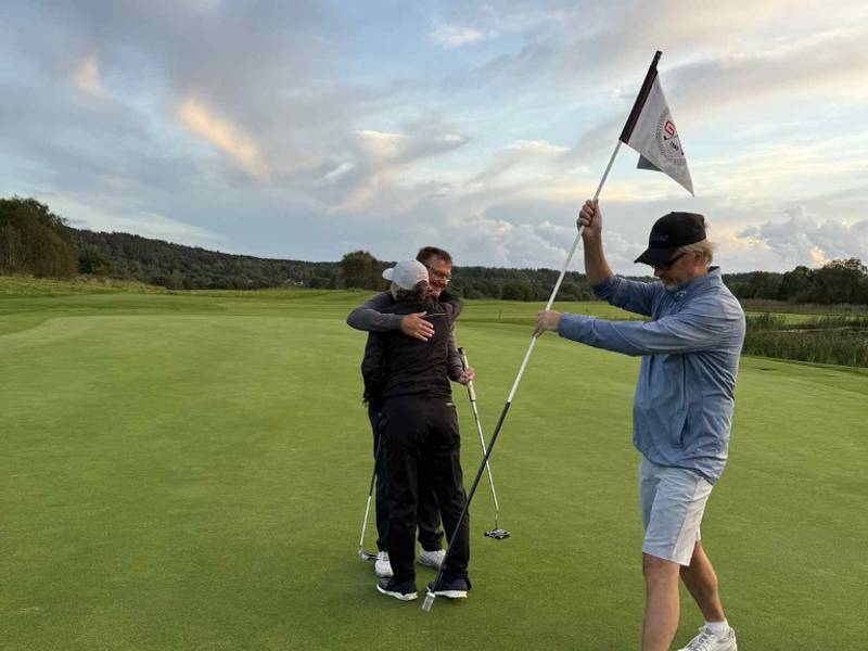 Spännande final i Veckogolfen