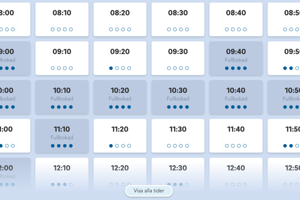 Betalning av greenfee vid bokning