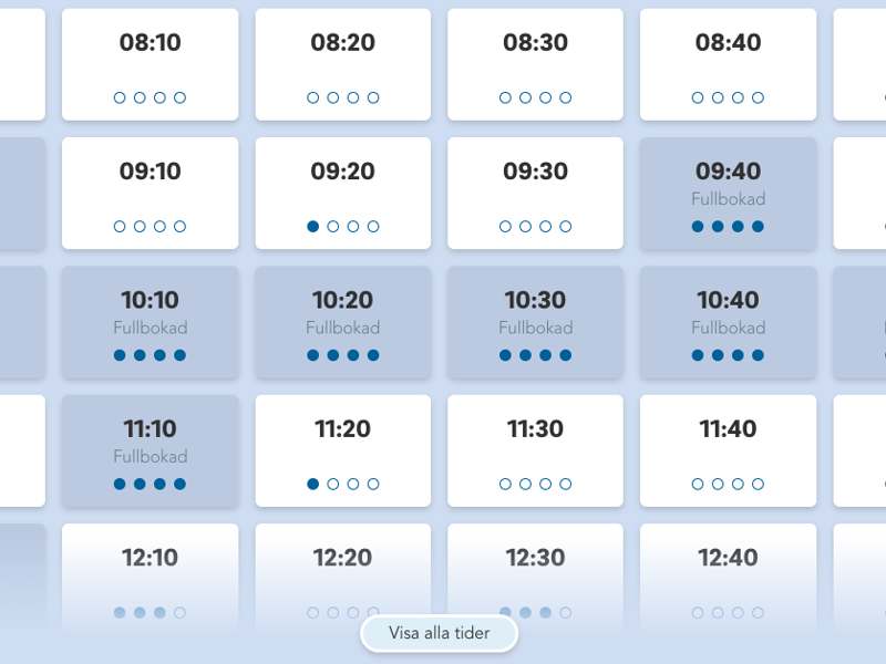 Betalning av greenfee vid bokning